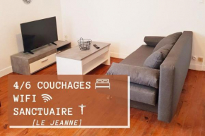 LE JEANNE 4/6 couchages, Wifi, sanctuaire